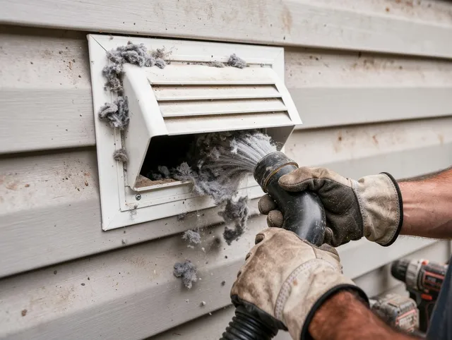 Professional dryer vent cleaning by Norwich Dryer Vent Cleaning in Norwich