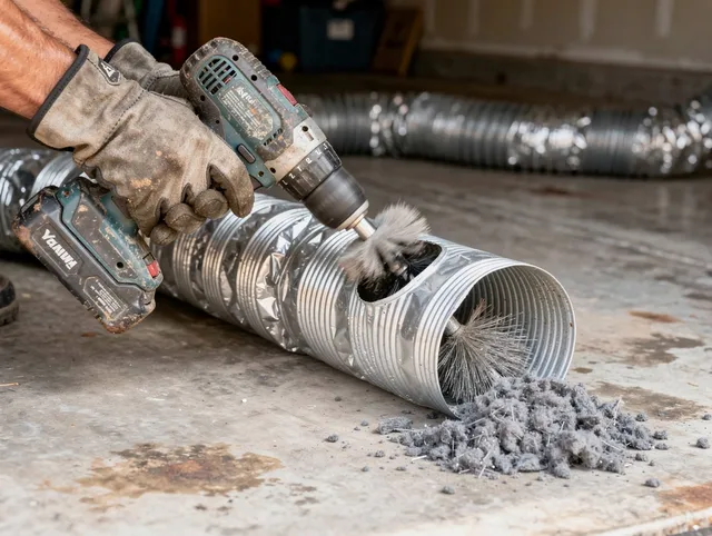 Professional duct cleaning by Norwich Dryer Vent Cleaning in Norwich